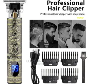 Portable Rechargeable T Blade Trimmer Cordless