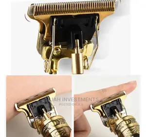 Portable Rechargeable T Blade Trimmer Cordless