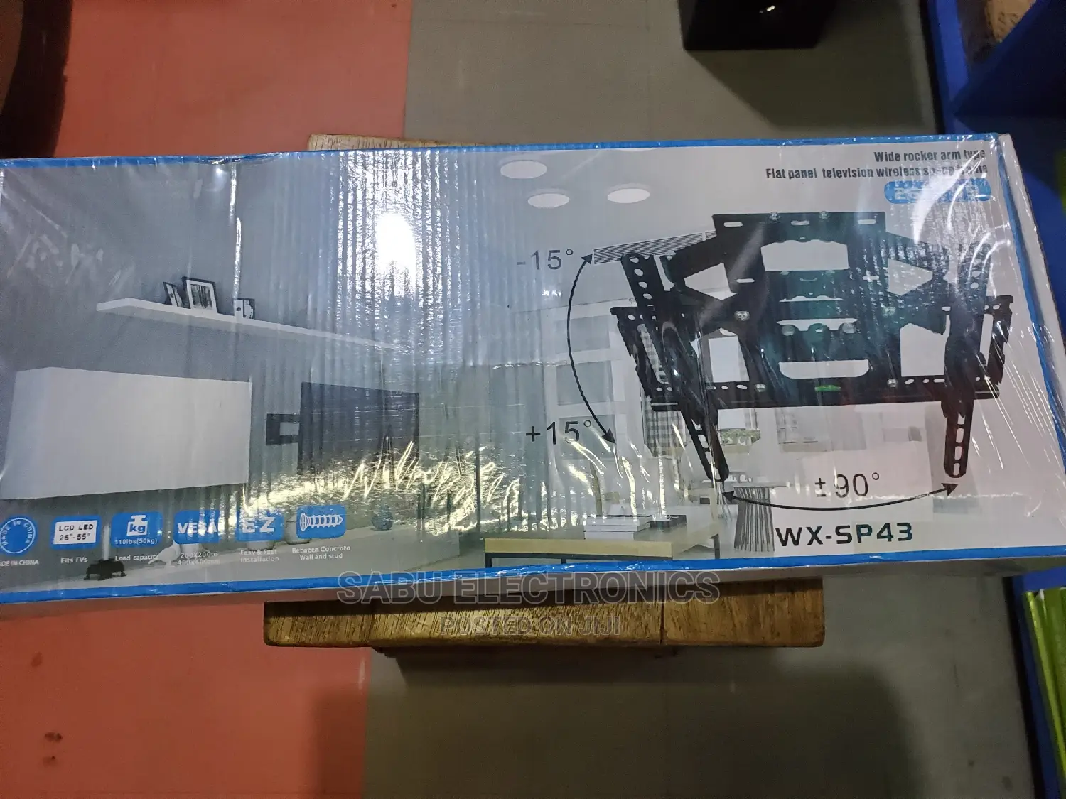 Double Arm - Tilt TV Wall Mount 26 to 55 Inch