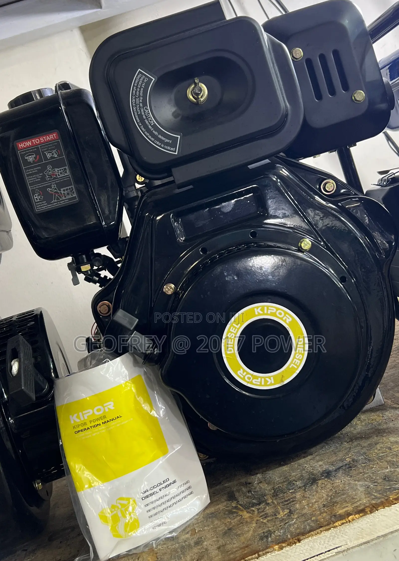 Kipor Diesel Engine 186F Air Cooled