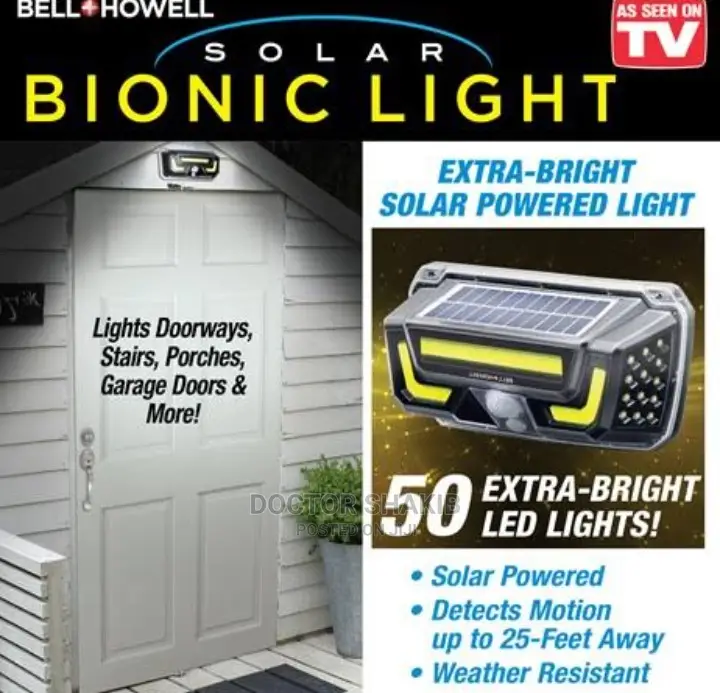 Extra Bright Solar Powered Light