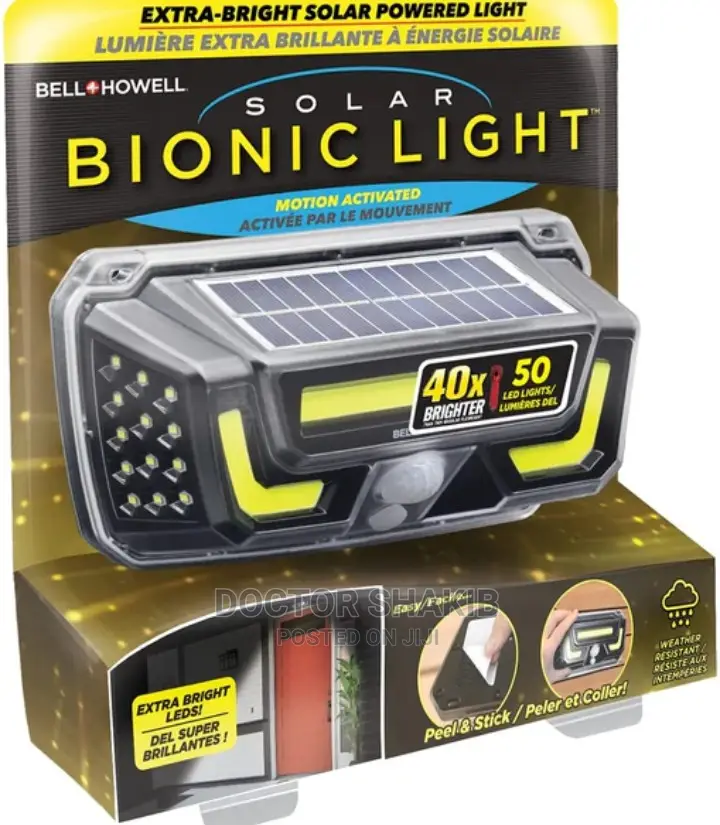 Extra Bright Solar Powered Light