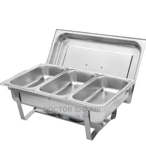Triple Compartments Stainless Steel Chafing Dishes