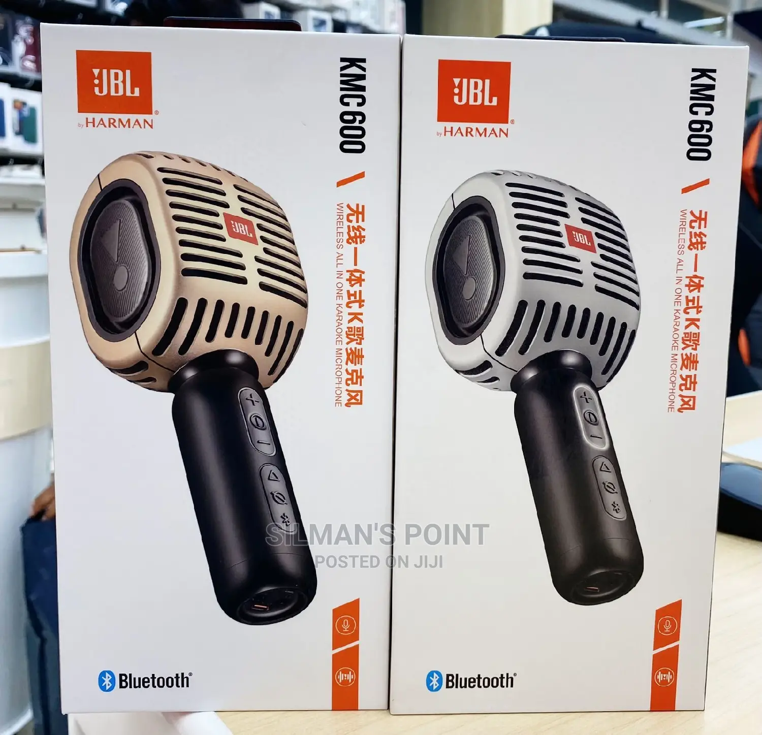 JBL KMC 600 All in One Karaoke Microphone in Central Division Audio