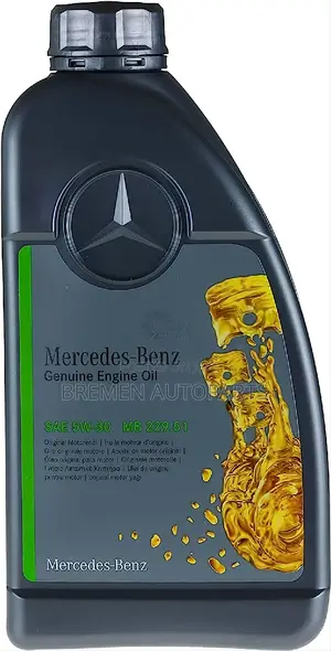 Mercedes Original Oil Sae 5W40, 0W40, 5W30