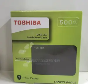 500 Gb External Disk ( Toshiba)