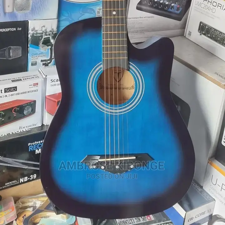 High Quality Si Audio Multicolored 38inch Acoustic Guitars.