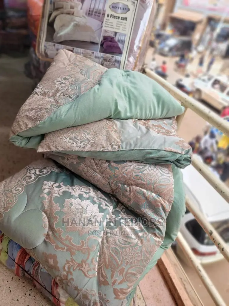 Duvet Set- Pure Cotton 6pcs Set