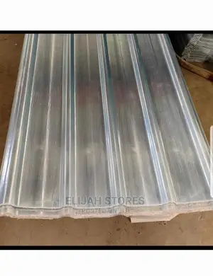 Photo - Transparent Plastic/Fiber Iron Sheets Roofing Quality