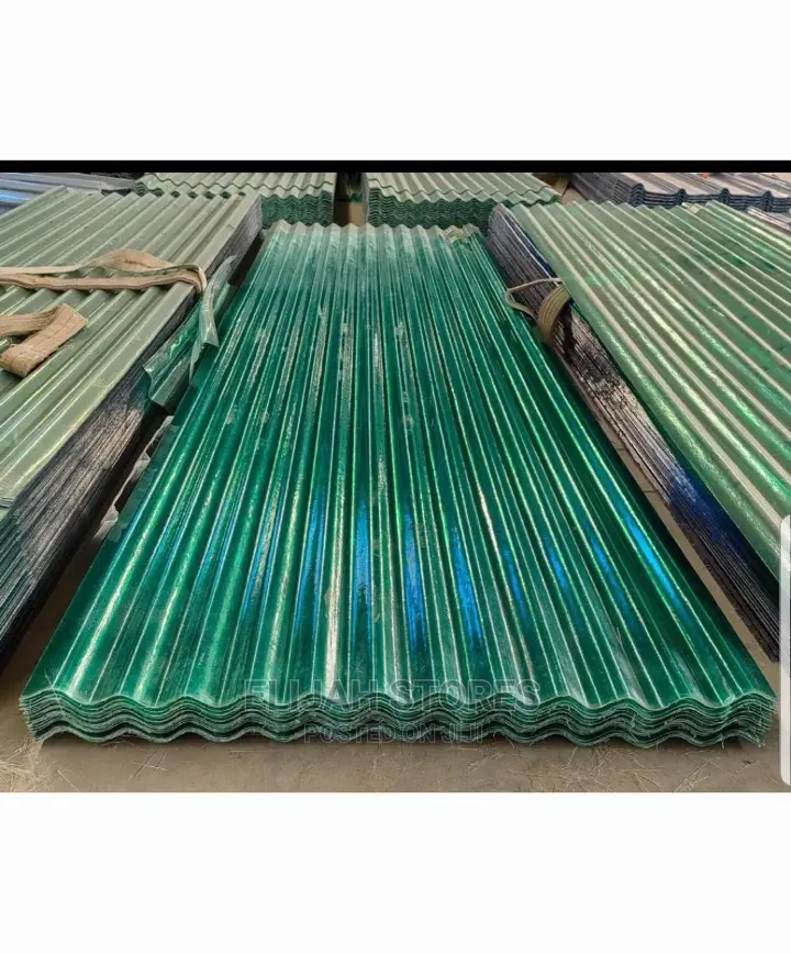 Transparent Plastic/Fiber Iron Sheets