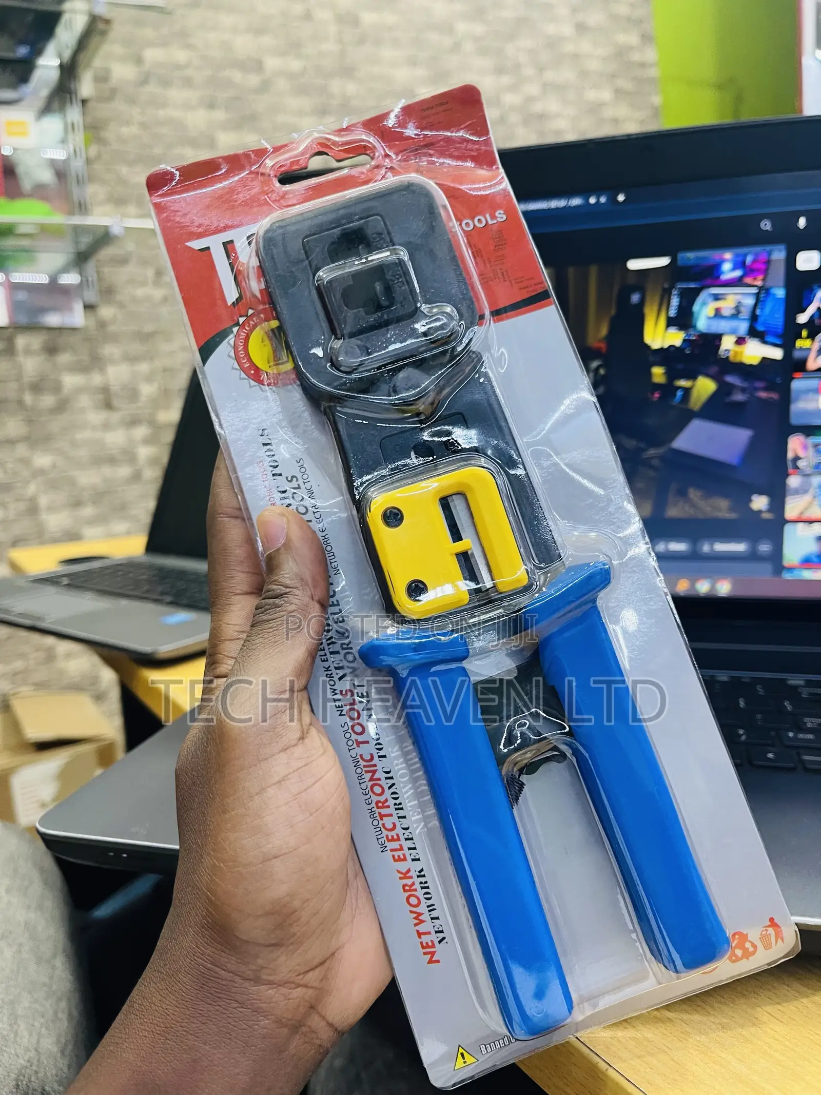 Ethernet Crimping Tool - RJ45 Crimping Tool- Heavy Duty