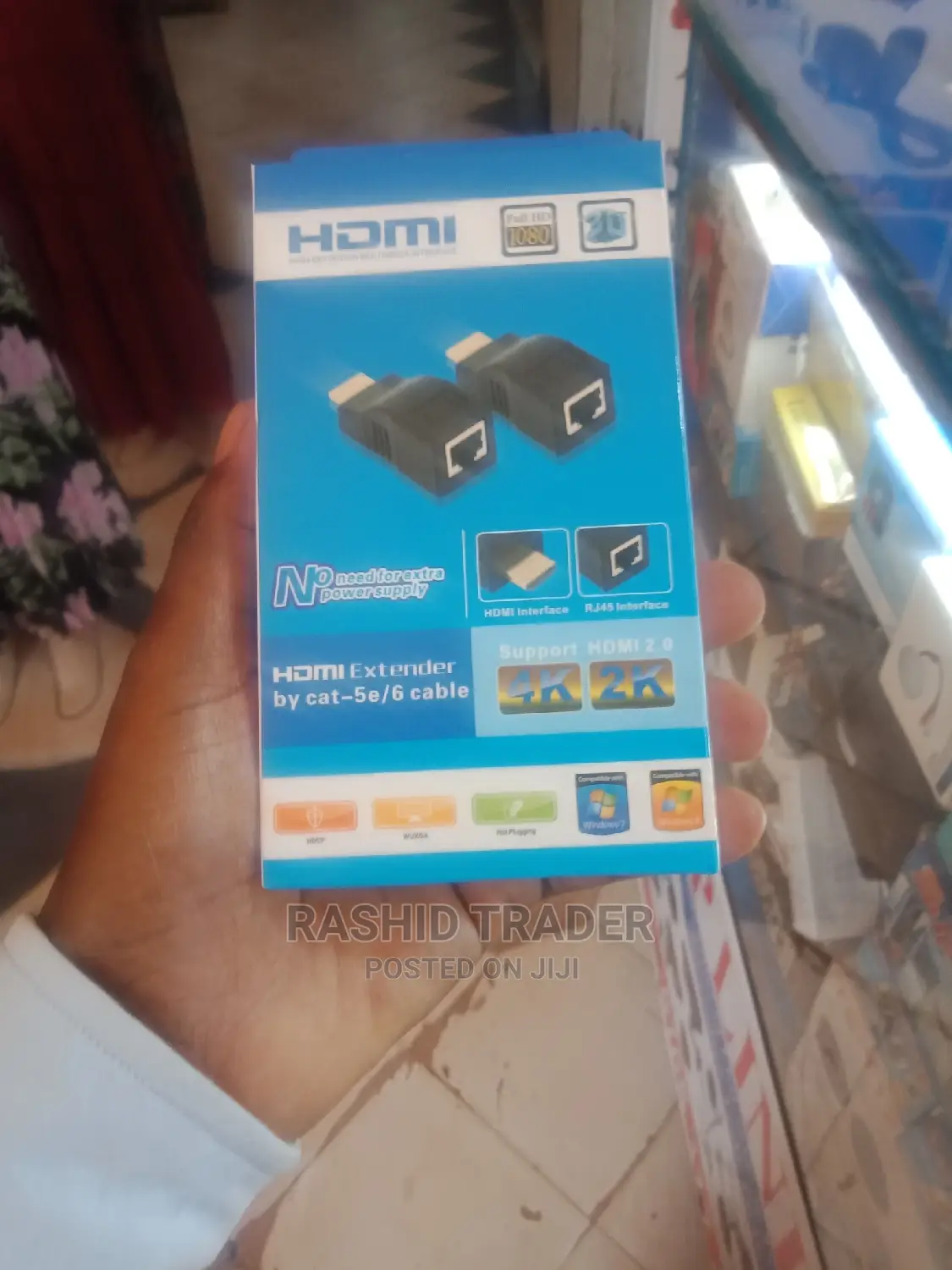 Hdmi Extender by Cat 5e/6 Cable