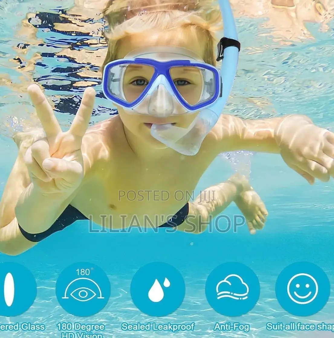 Kids Snorkel Set