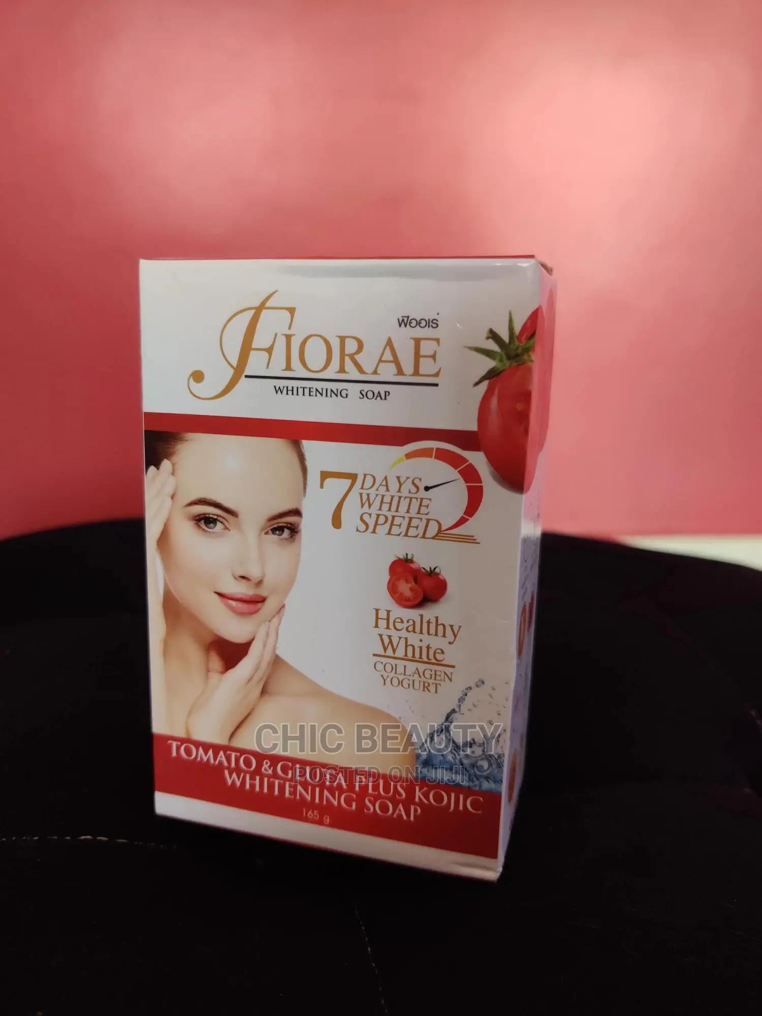 Fiorea Whitening Soap, Gluta, Kojic, Tomato