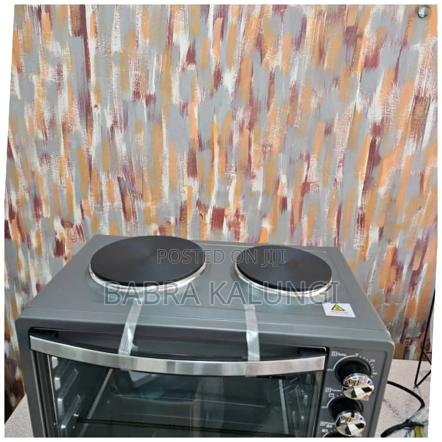 RAF 40 Litres 2 in 1 Electric Oven With 2 Hot Plate