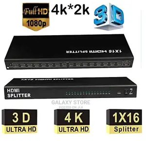 1x16 16port Hdmi Splitter Video Hd HDTV 4kx2k Full Hd