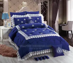 13pcs Comforter Set / Bedcover Blue