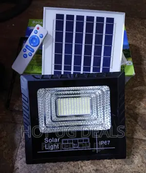 60W Solar Powered Street Flood Light With Remote Control