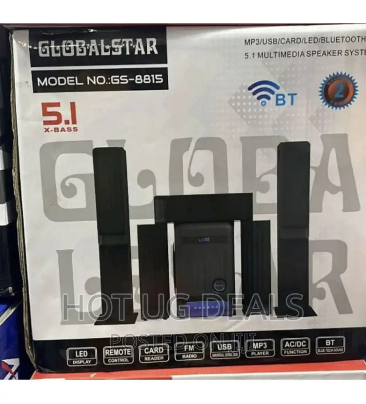 Globalstar Home Speaker Gs-8915 Multispeaker System - Black