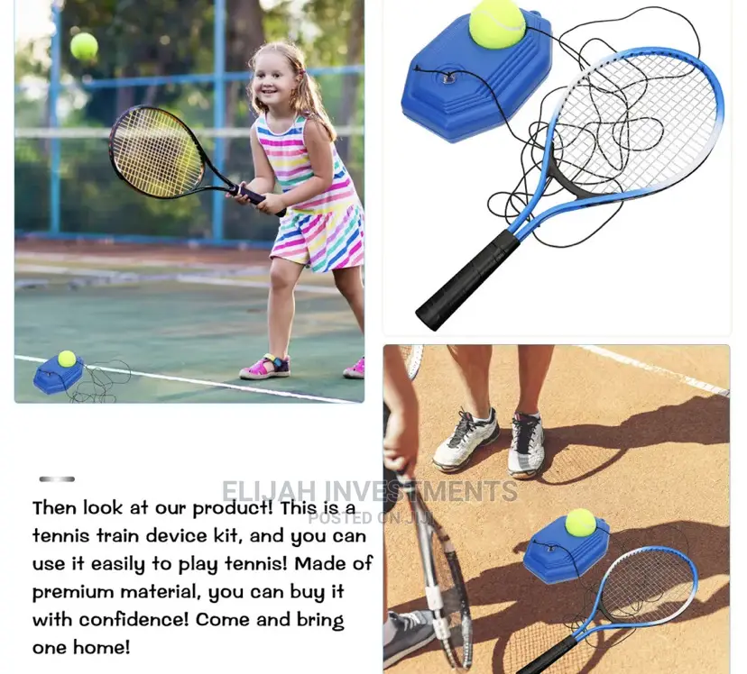 Tennis Trainer Rebound Ball With Strong Practice Equipment