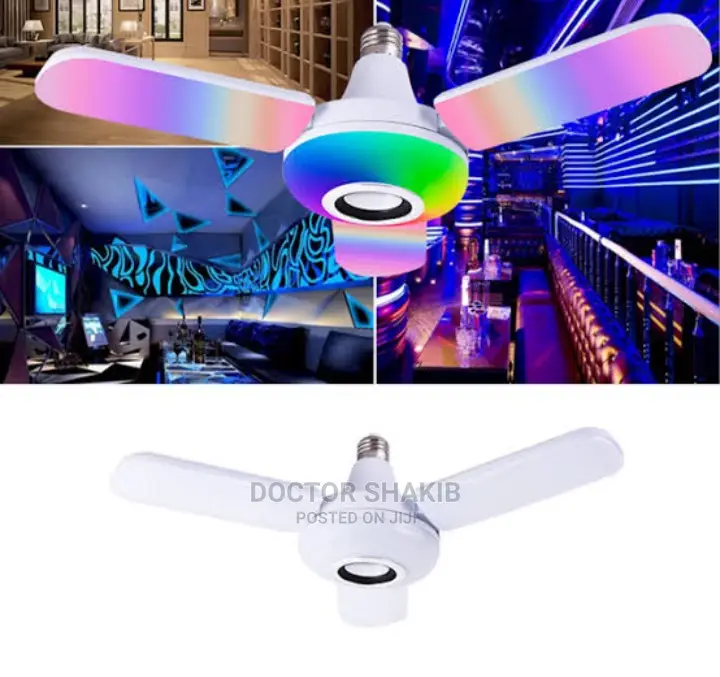 Led Light, Bluetooth Music Speaker Lamp With a Remote