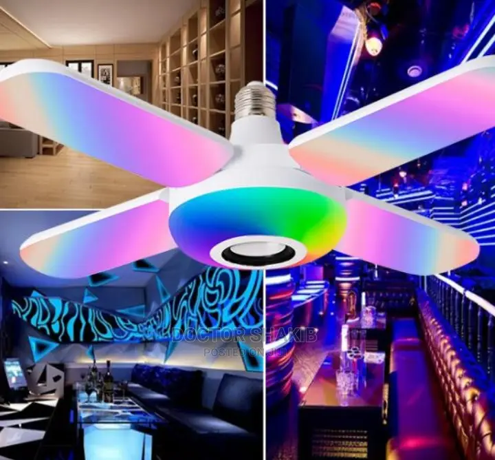 Led Light, Bluetooth Music Speaker Lamp With a Remote