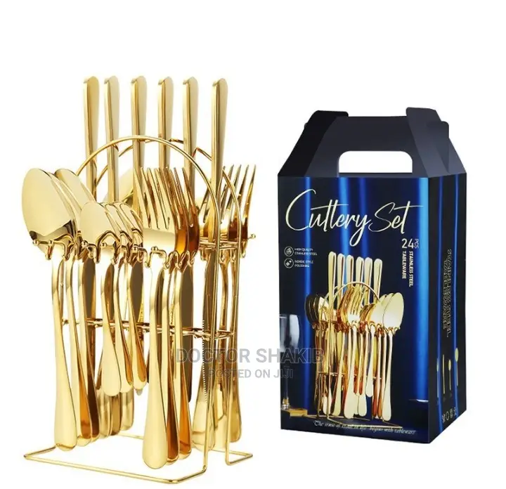 Cutlery Forks, Spoons With Stand