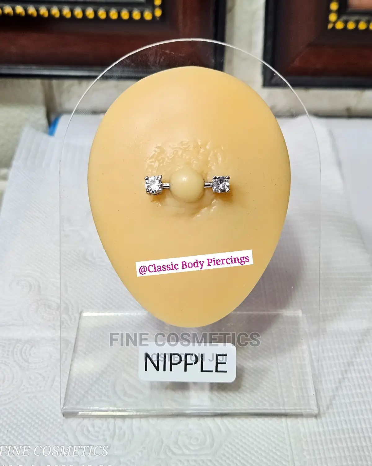 Nipple Rings Nipple Piercing Barbell Bars Jewelry (1pair)