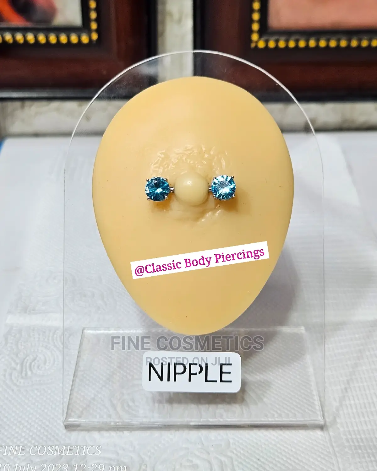 Nipple Rings Nipple Piercing Barbell Bars Jewelry (1pair)