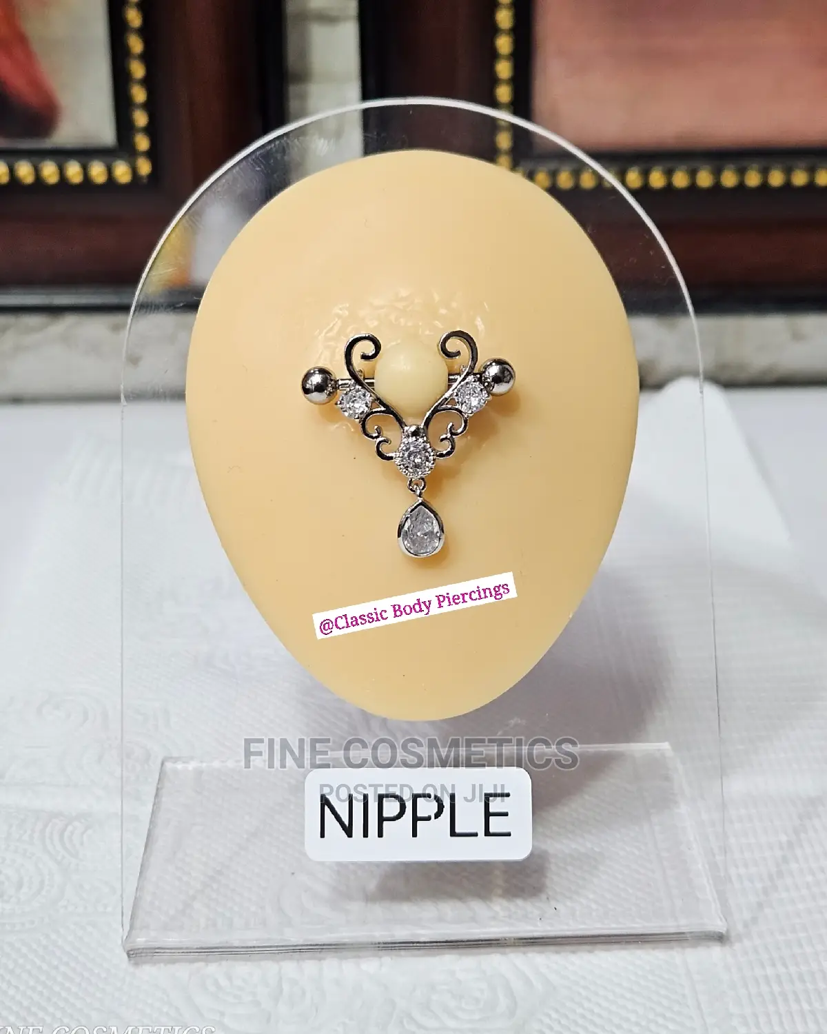 Nipple Rings Nipple Piercing Barbell Bars Jewelry (1pair)