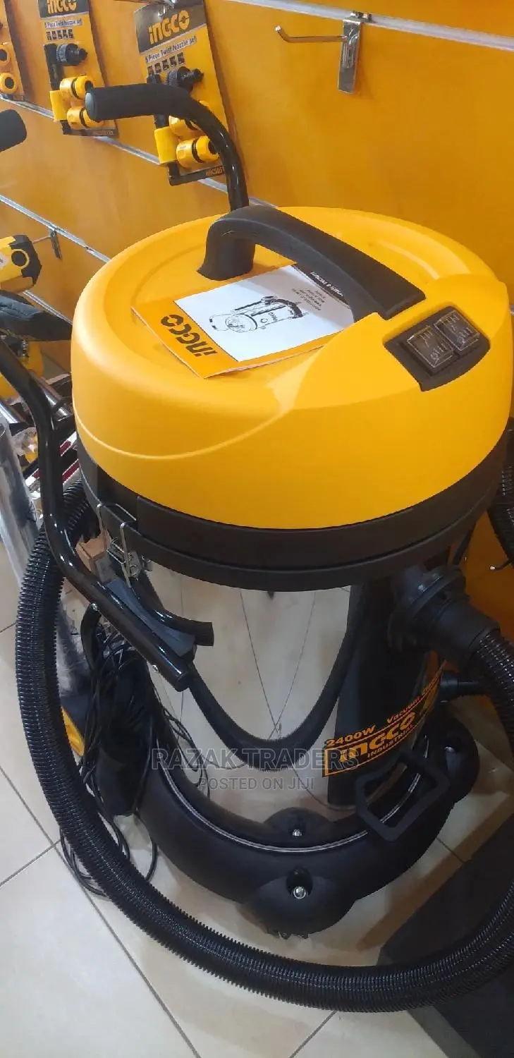 INGCO Industrial 2400W 75L Wet and Dry Vacuum Cleaner