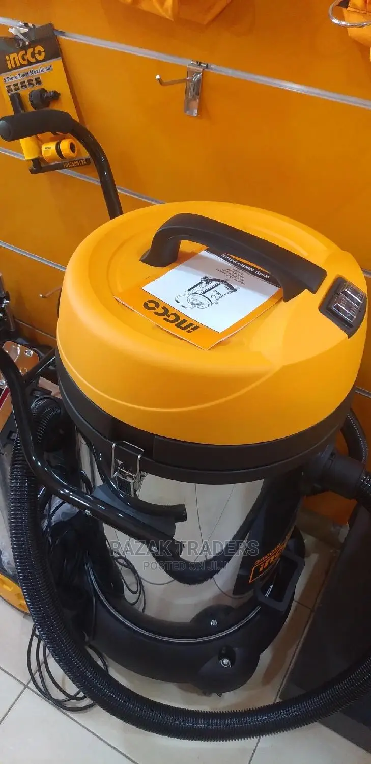 INGCO Industrial 2400W 75L Wet and Dry Vacuum Cleaner