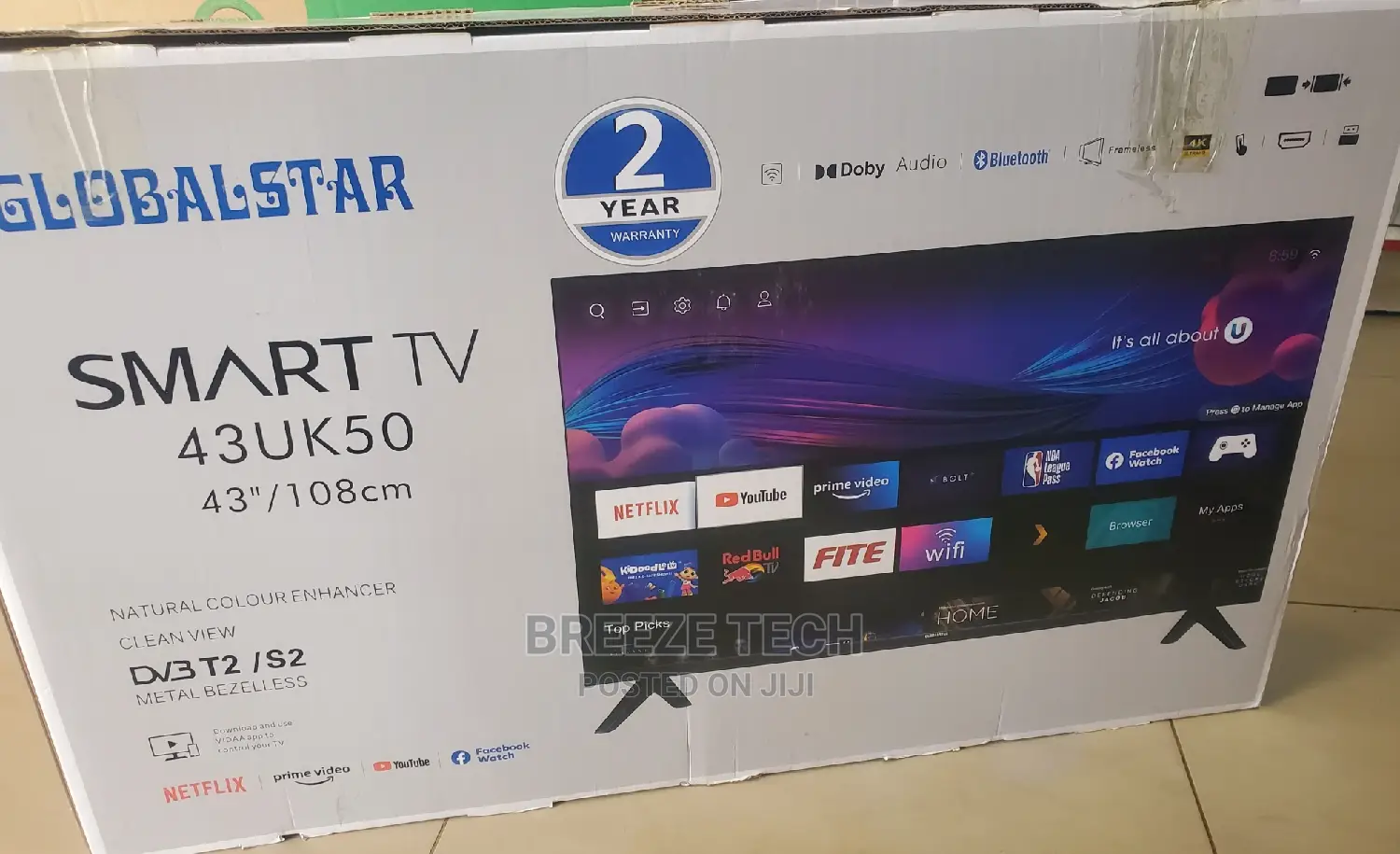 It's Globalstar Tv 43"INCH Smart