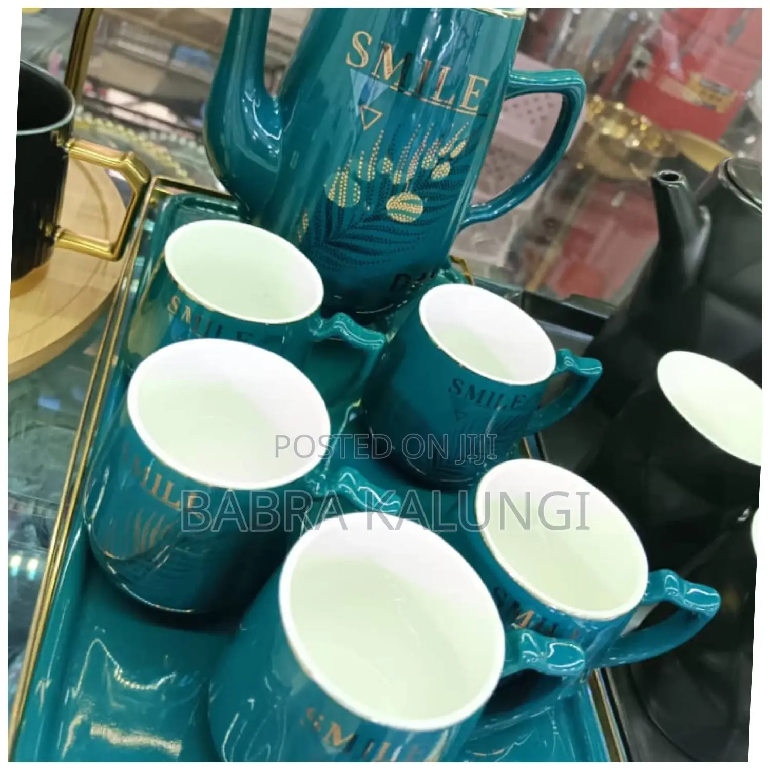 Tea Jag and Cups