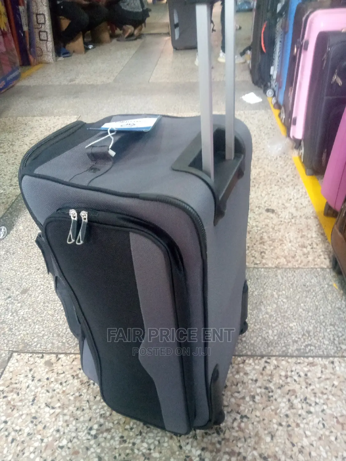 Original Trolley Traveling Bag. Extra Large.( Gray)