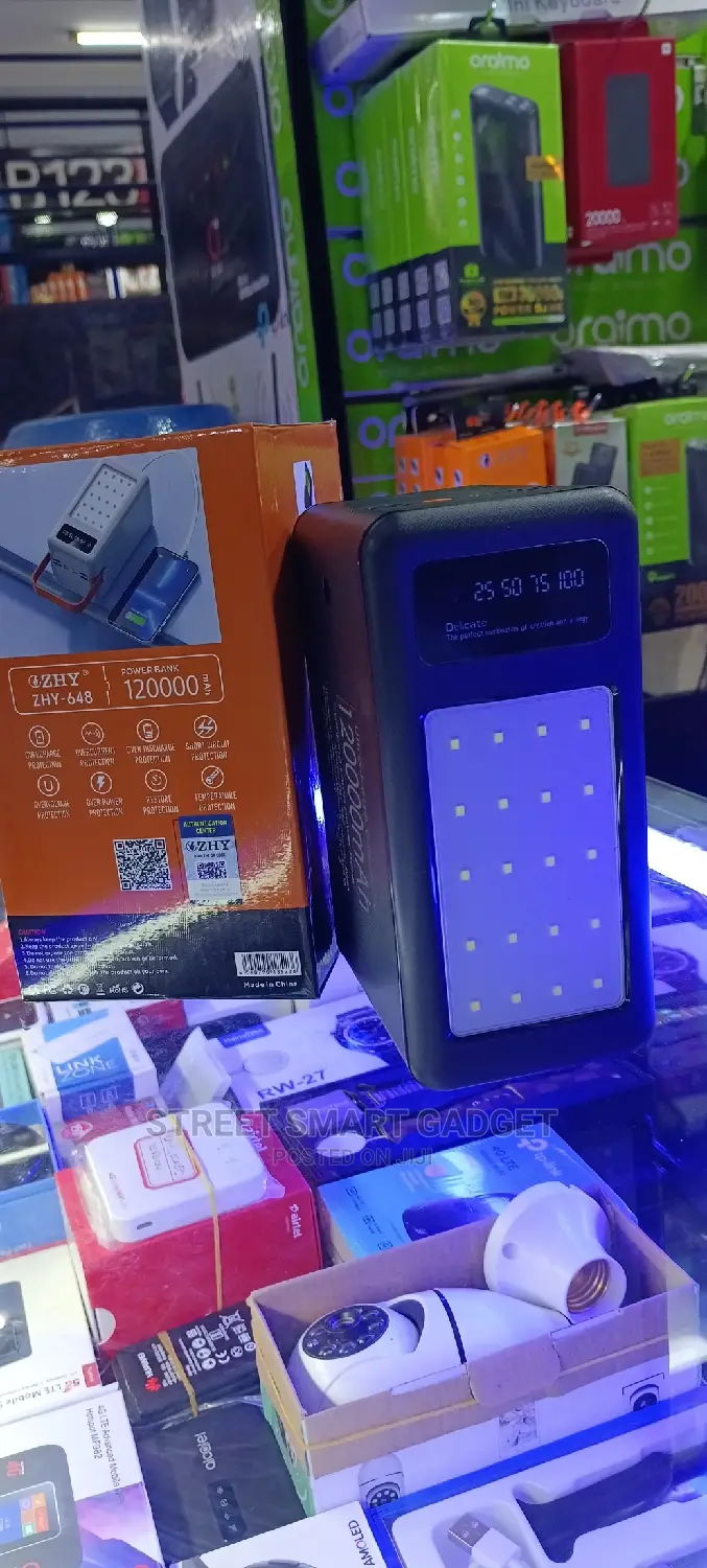 Zhy Power Bank 120000mah