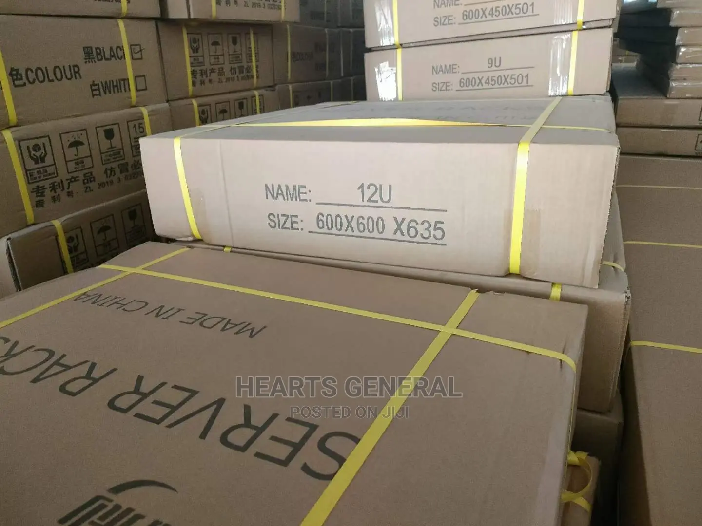 9u Rack Cabinet 600x600x500mm