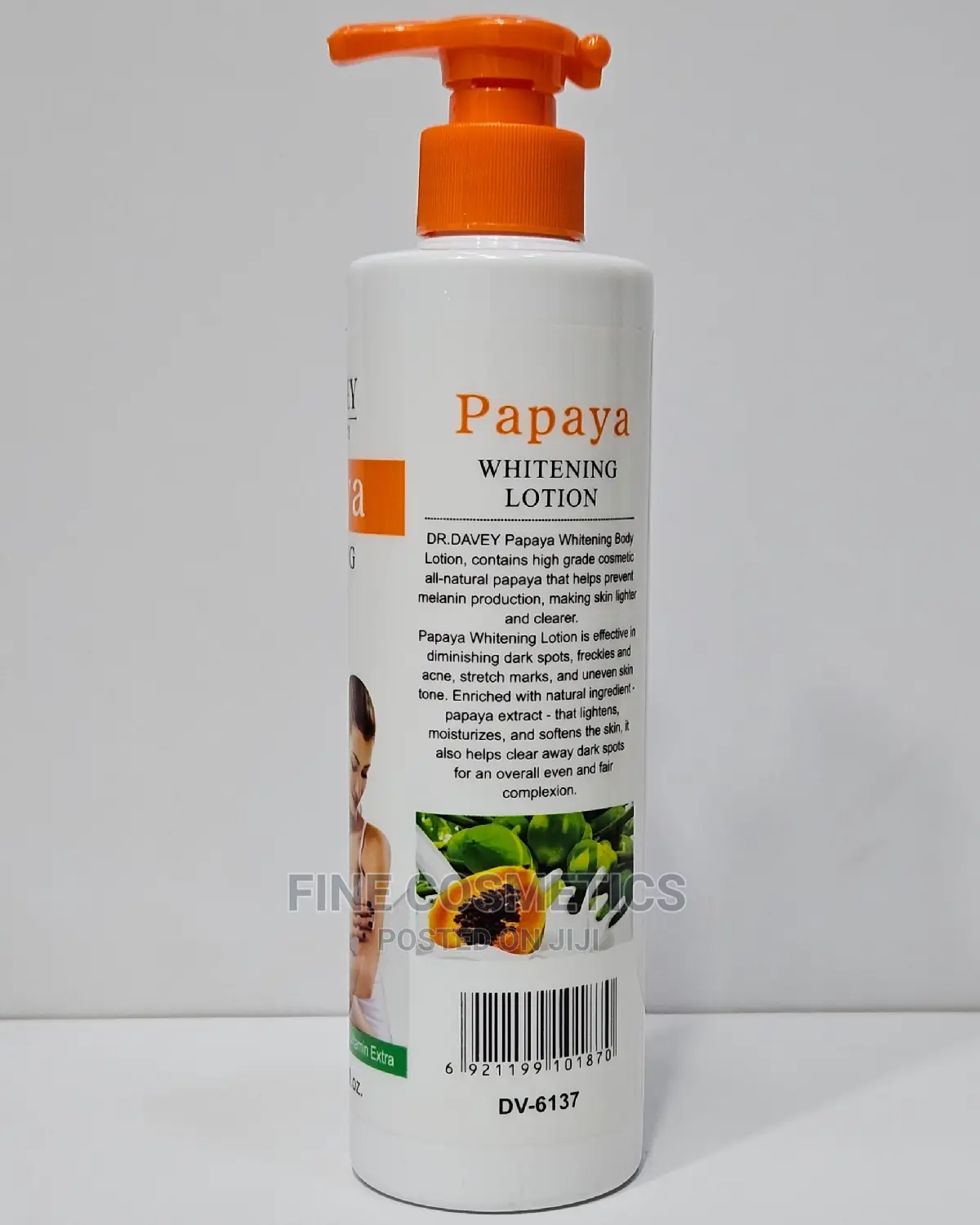 Original Dr Davey Papaya Skin Whitening Body Lotion
