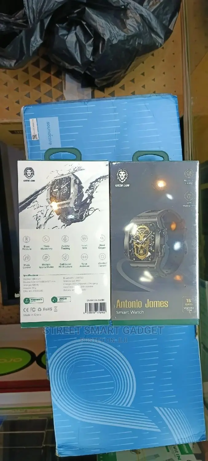 Green Lion Antonio James Smart Watch