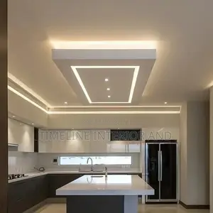 Dinning Gypsum Ceiling Classic