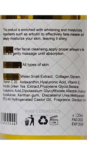 Original COLLAGEN Snail Whitening Serum