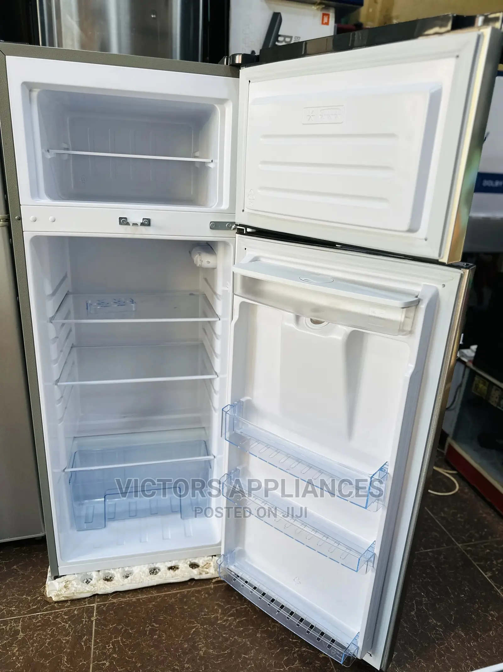 Adh 270L Double Door Refrigerator With Refrigerator Handle