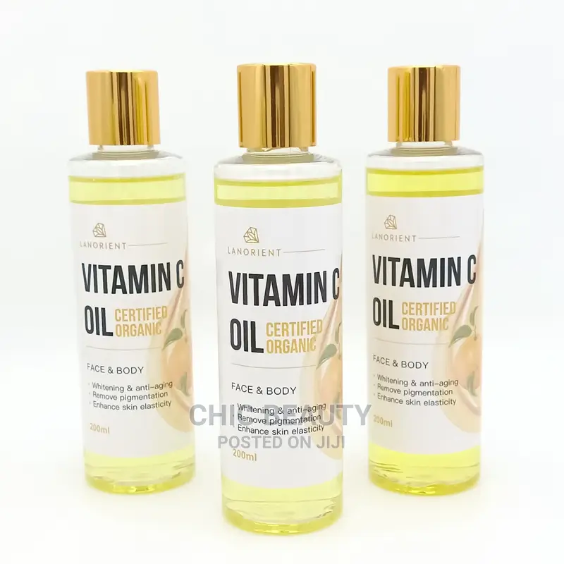 Vitamin C Oil Whitening Anti-Aging Face Body Oil 200ml
