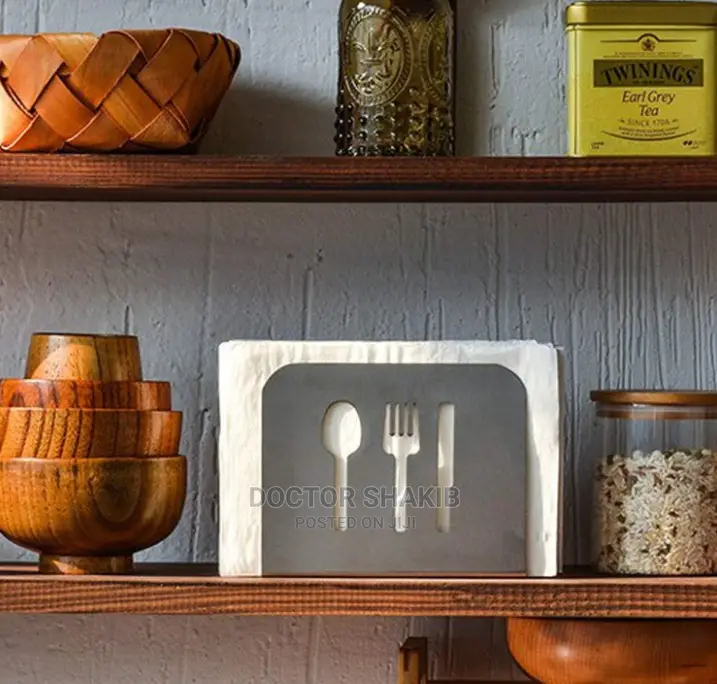 Stainless Steel Napkin Holder Rack