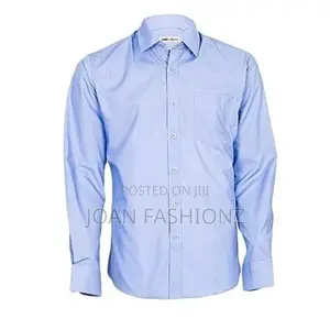 A Pack of 4 Men's Shirts-Light Blue,White,Pink,Navy Blue