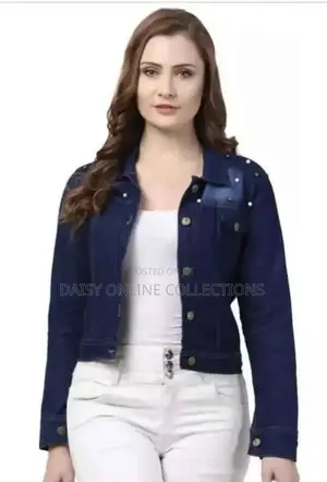 Ladies Simple Jean Jacket