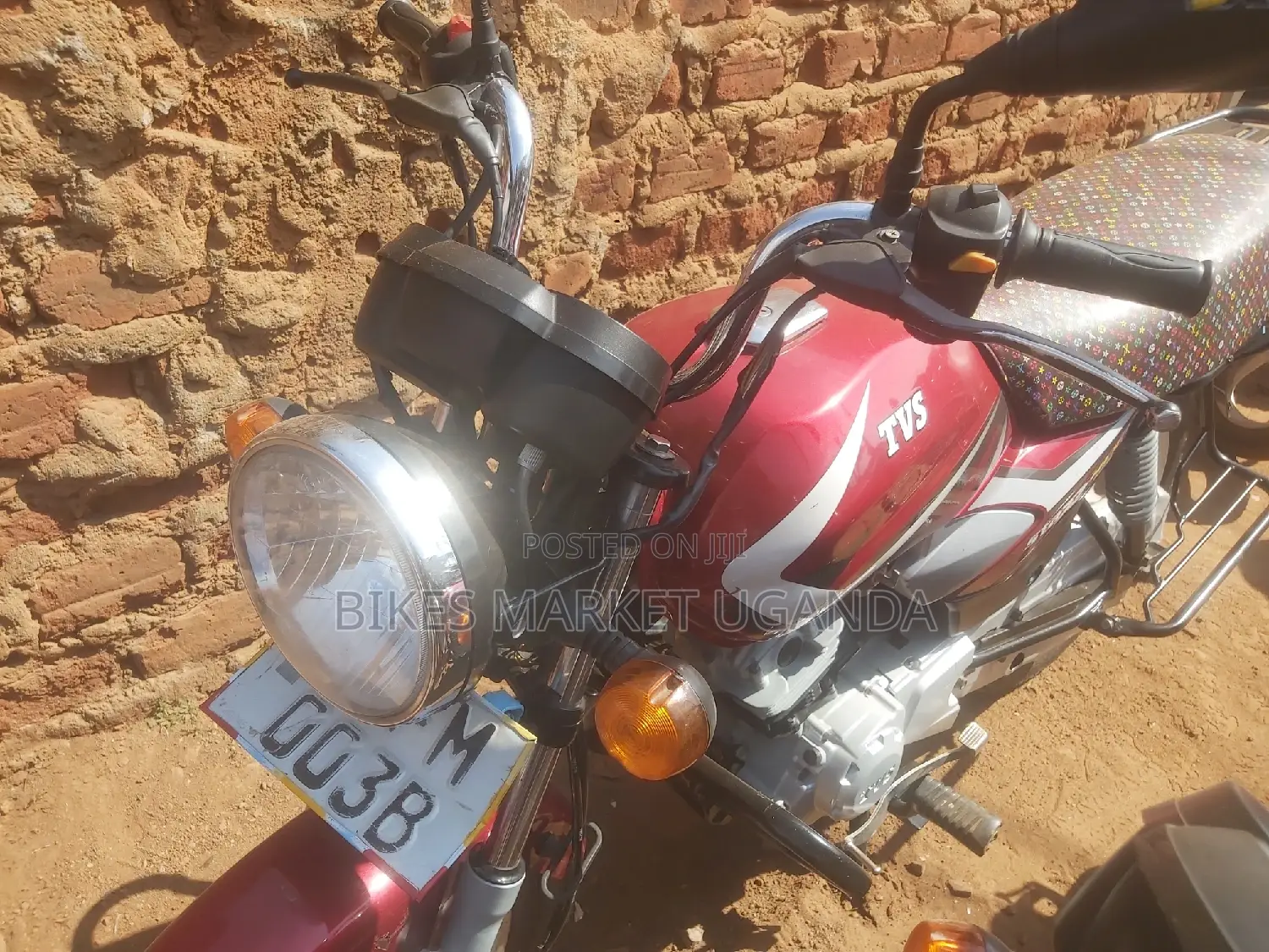 TVS HLX 125 2022 Red