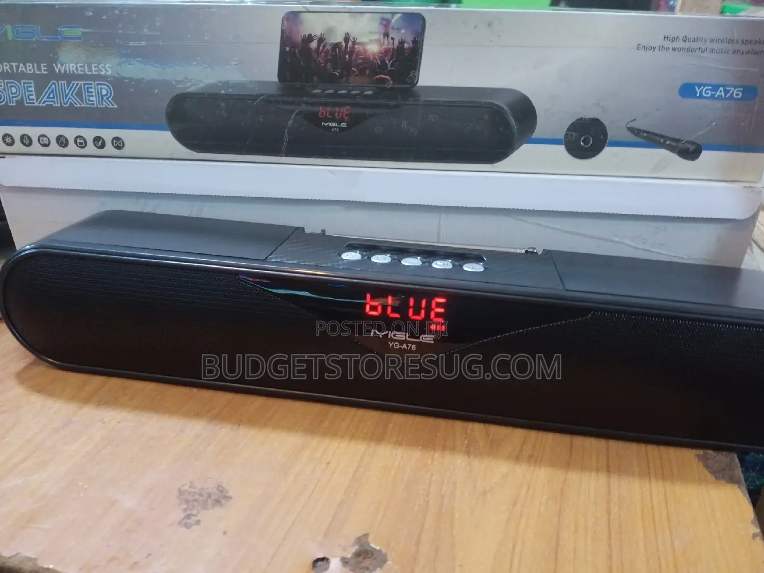 MGLE Wireless Bass Sound Bar