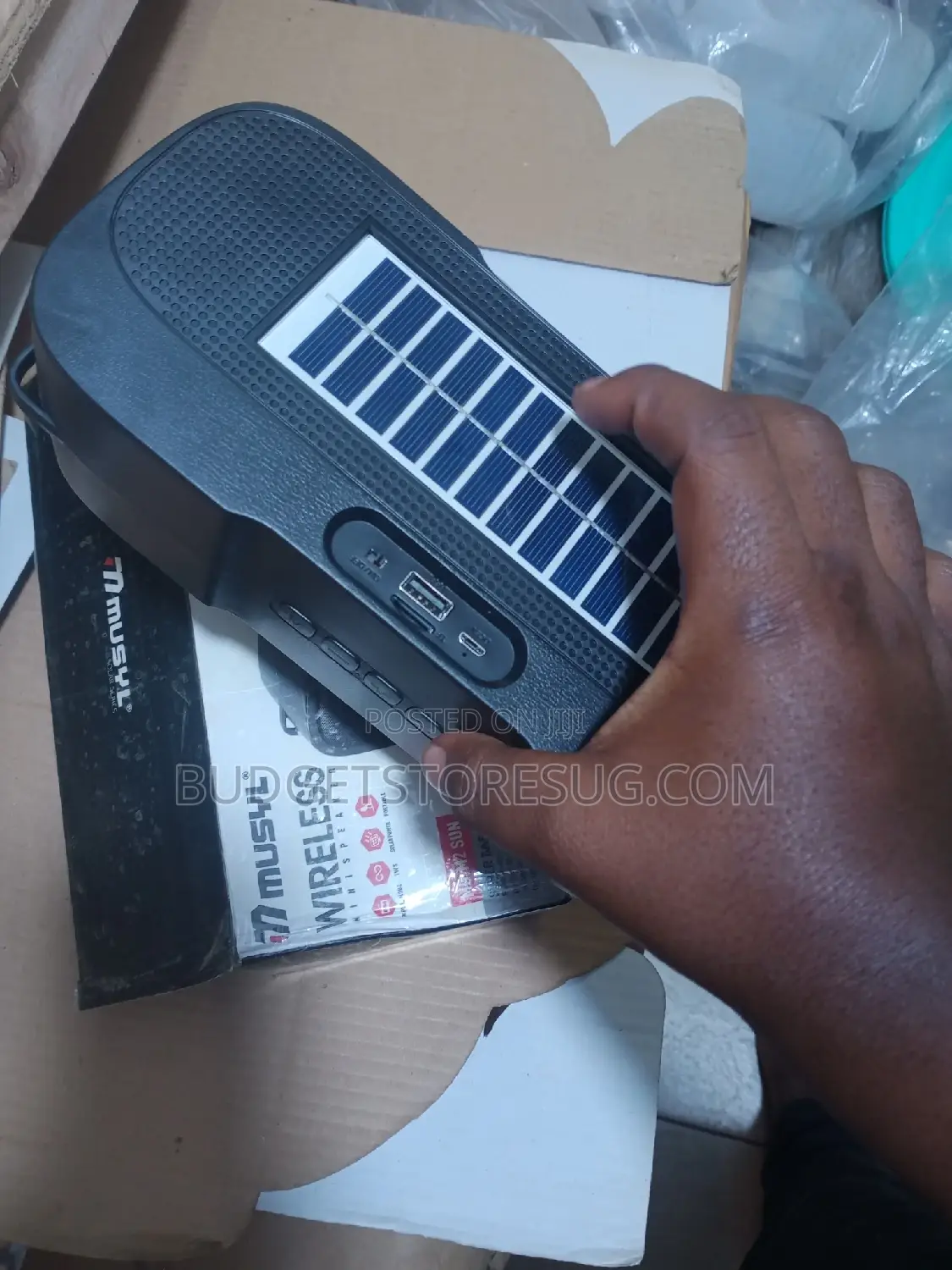 SOLAR Rechargeable Speaker Wireless