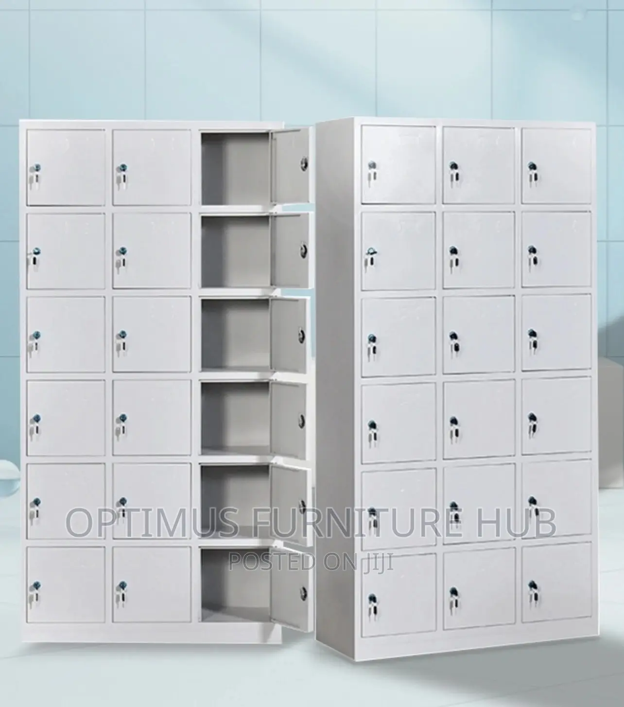 Metal Locker (18 Shelves)